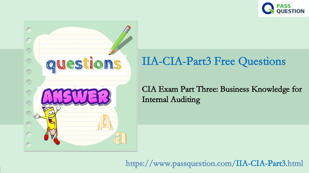 Detailed IIA-CIA-Part3 Answers