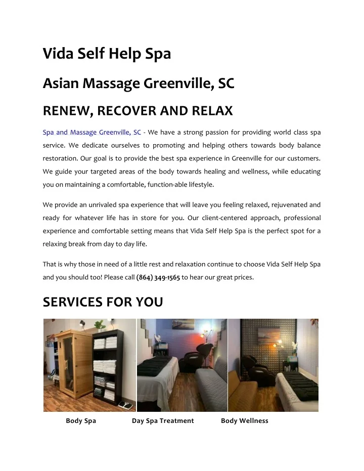PPT Asian Massage Greenville, SC PowerPoint Presentation, free download ID10893567