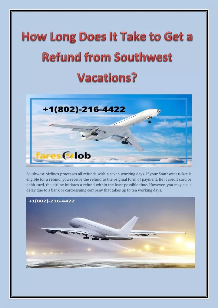 southwest refund travel expenses