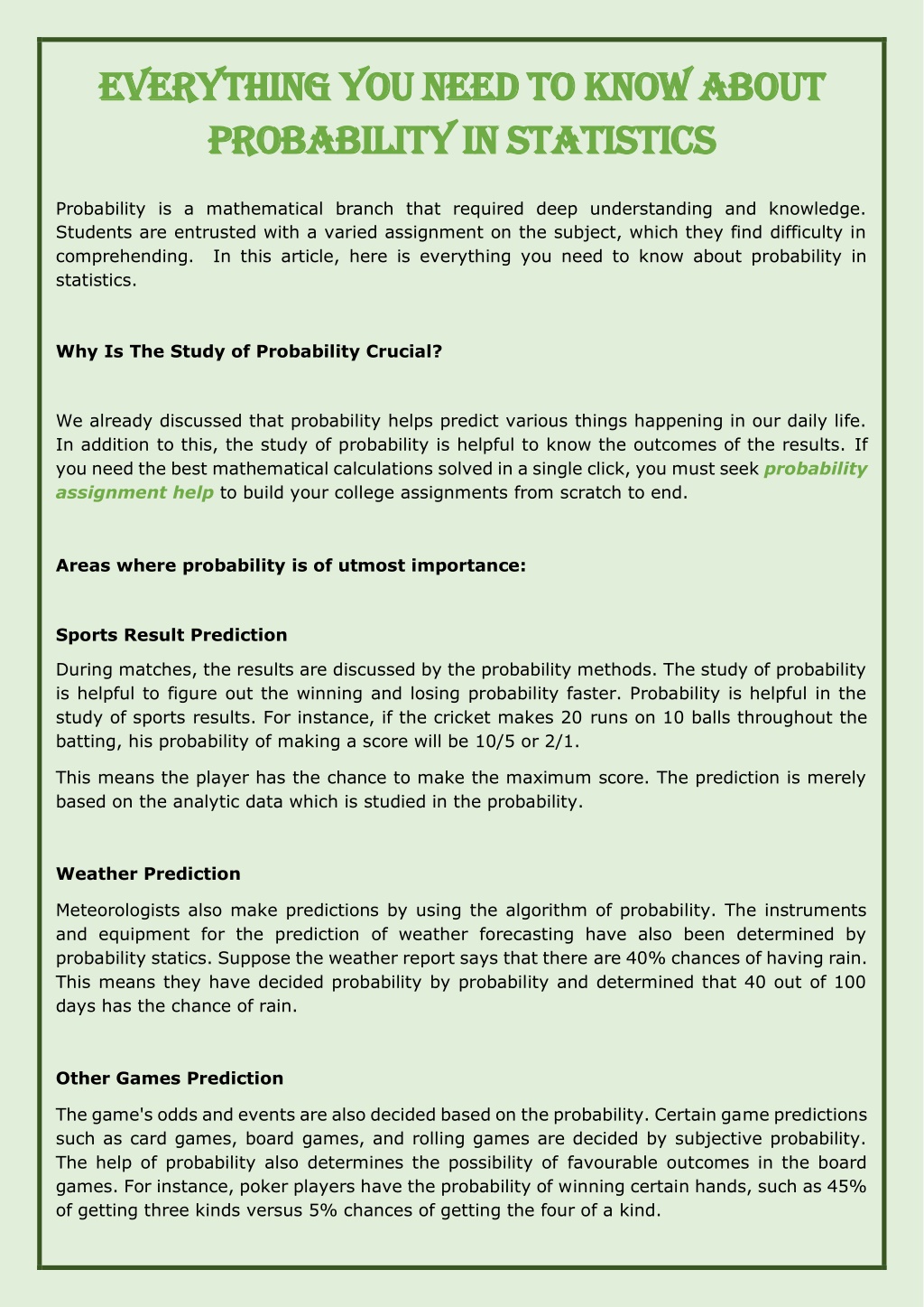 PPT - Everything You Need To Know About Probability In Statistics ...