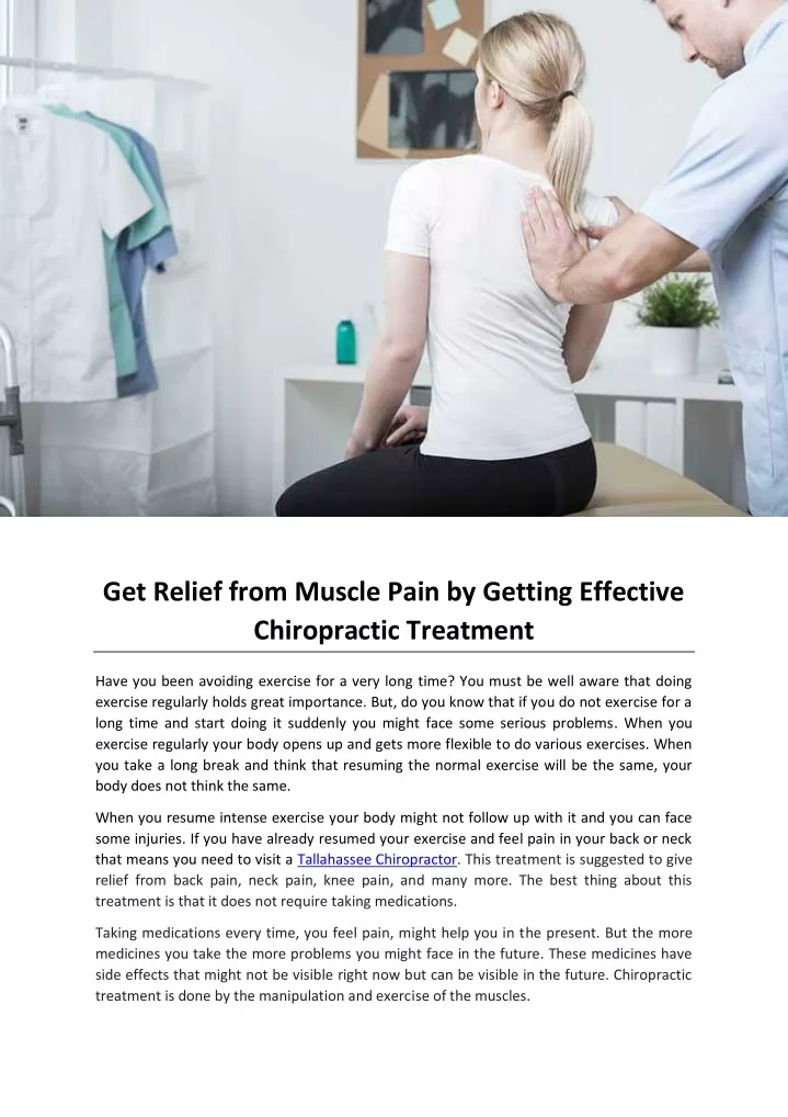 ppt-get-relief-from-muscle-pain-by-getting-effective-chiropractic