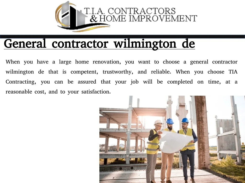 PPT - general contractor wilmington de PowerPoint Presentation, free ...