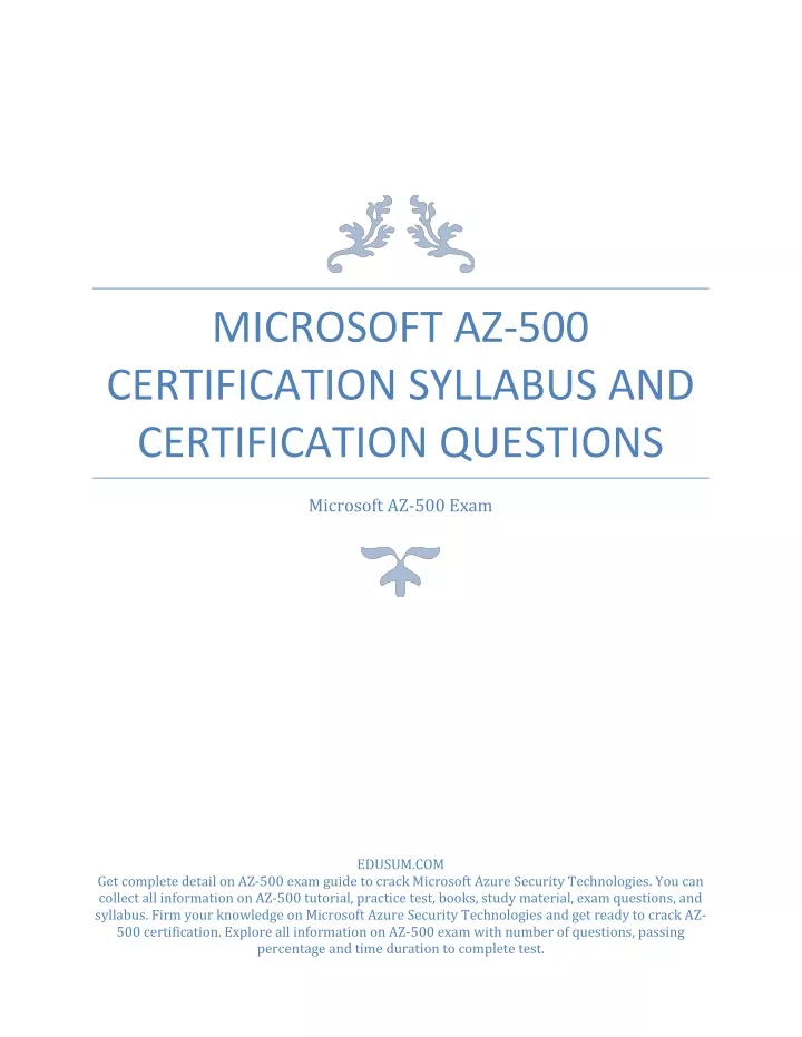 PPT - AZ-500_ Microsoft Azure Security Technologies PowerPoint Sns-Brigh10