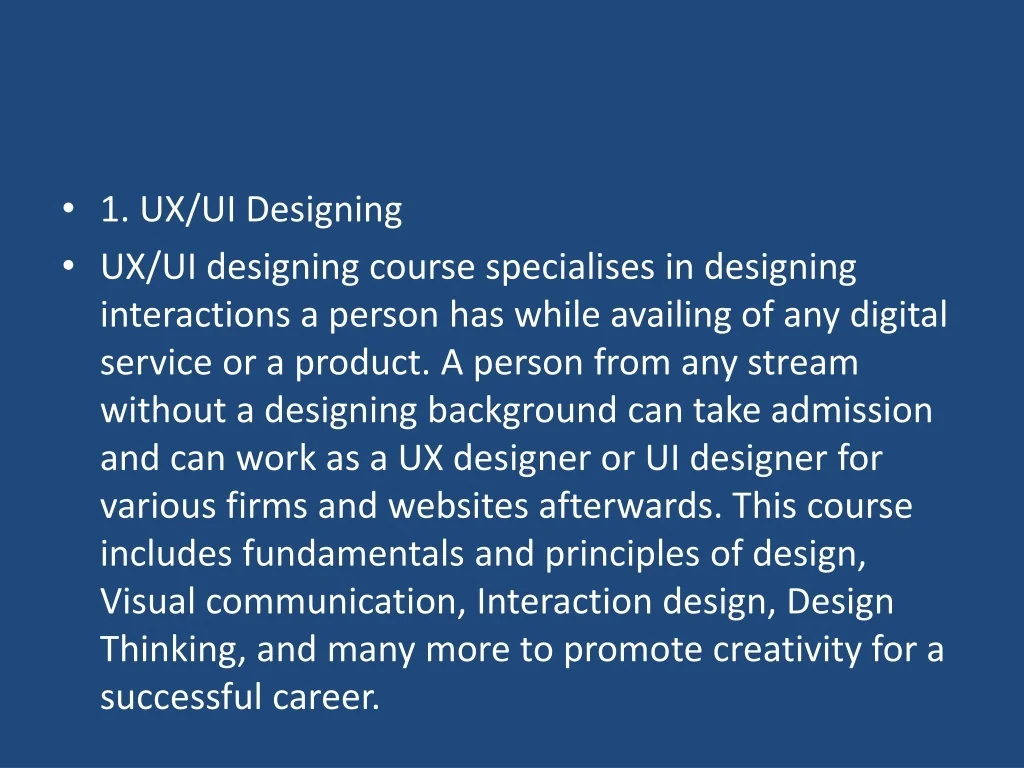PPT - Is Design a career only for Artists PowerPoint Presentation, free ...