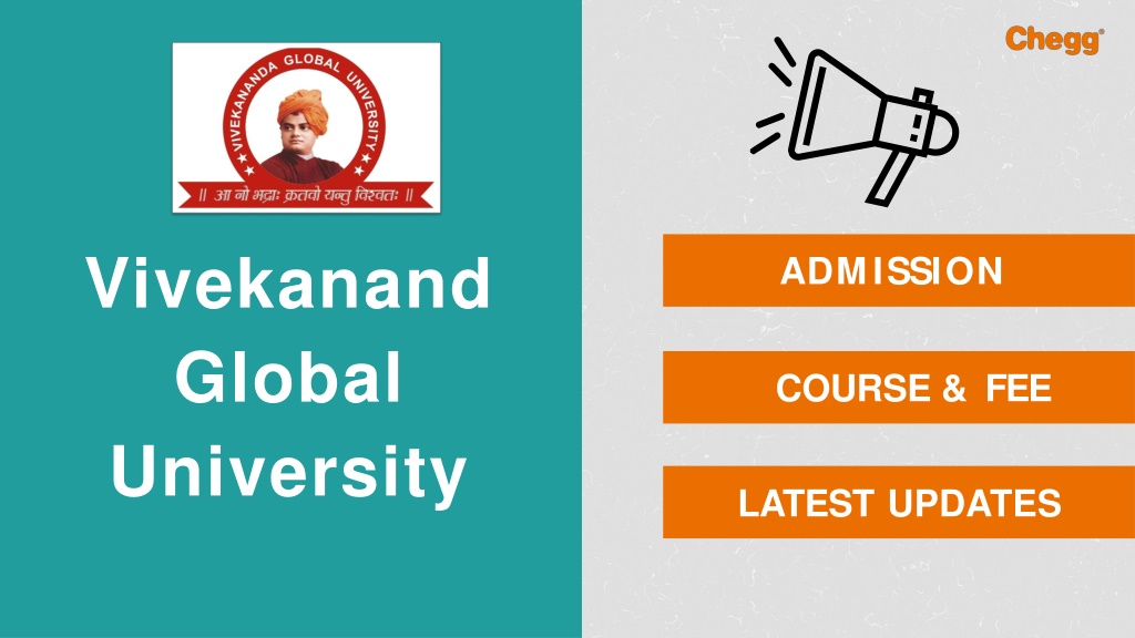 PPT - Vivekananda Global University - [VGU], Jaipur PowerPoint ...