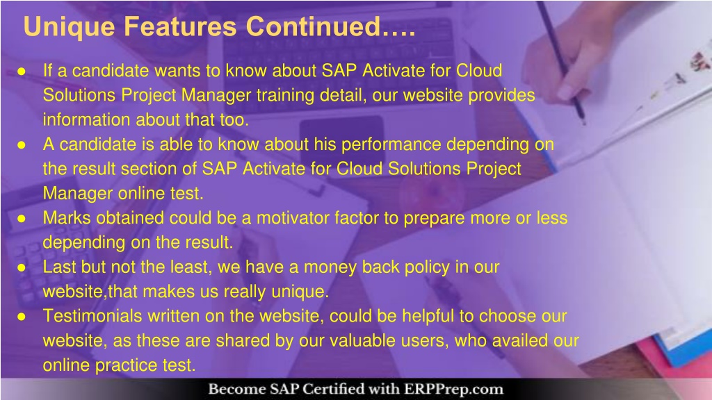 PPT - SAP Activate for Cloud Solutions Project Manager (E_ACTCLD_21 Sns-Brigh10