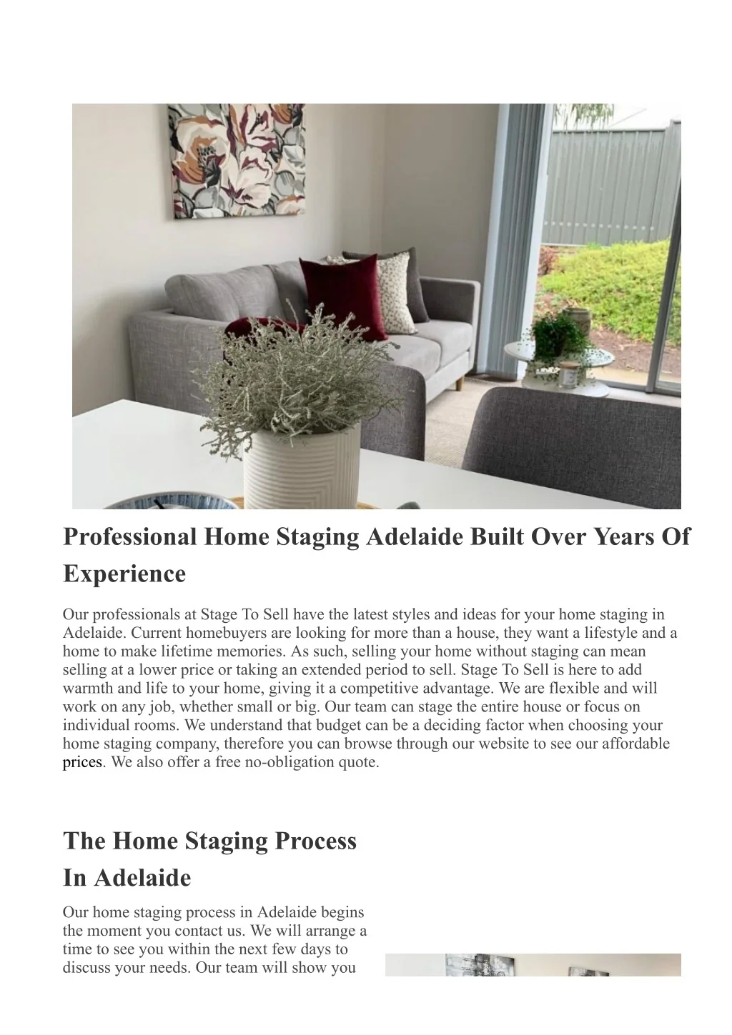 PPT Home staging adelaide PowerPoint Presentation, free download ID