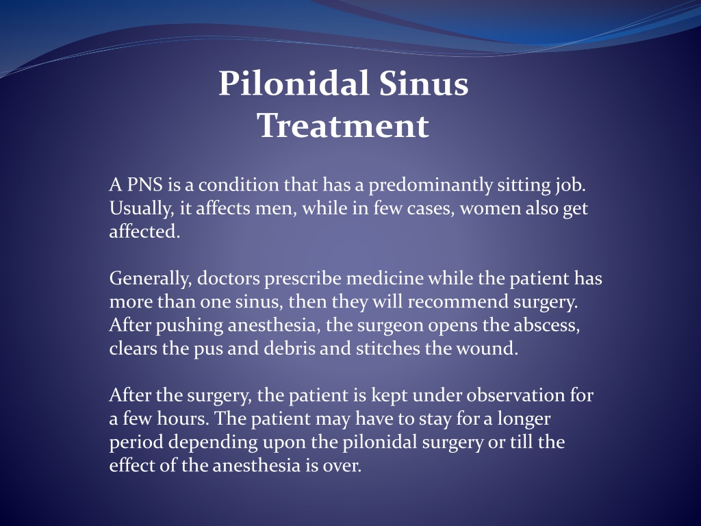 PPT - Pilonidal-sinus-treatment PowerPoint Presentation, Free Download ...