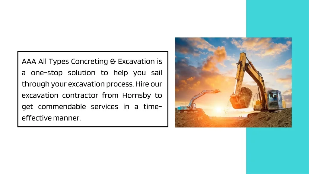 PPT - Hire an Excavation Contractor Within Your Means PowerPoint ...