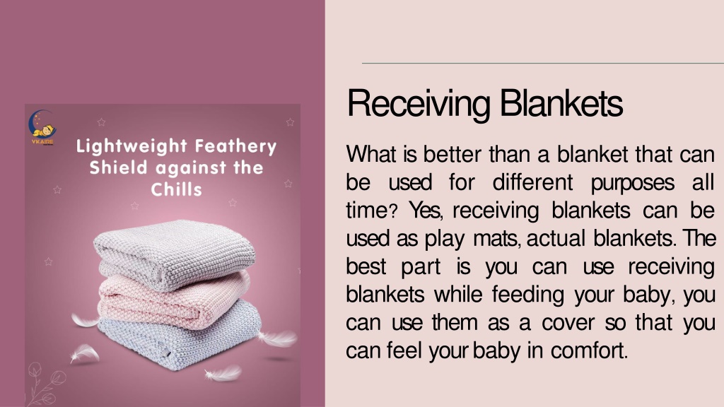 PPT - Know About The Different Types Of Newborn Baby Blankets For ...