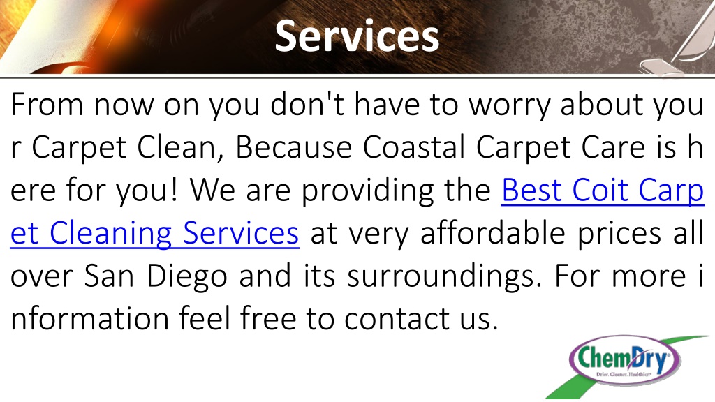 PPT Coit Carpet Cleaning San Diego PowerPoint Presentation, free