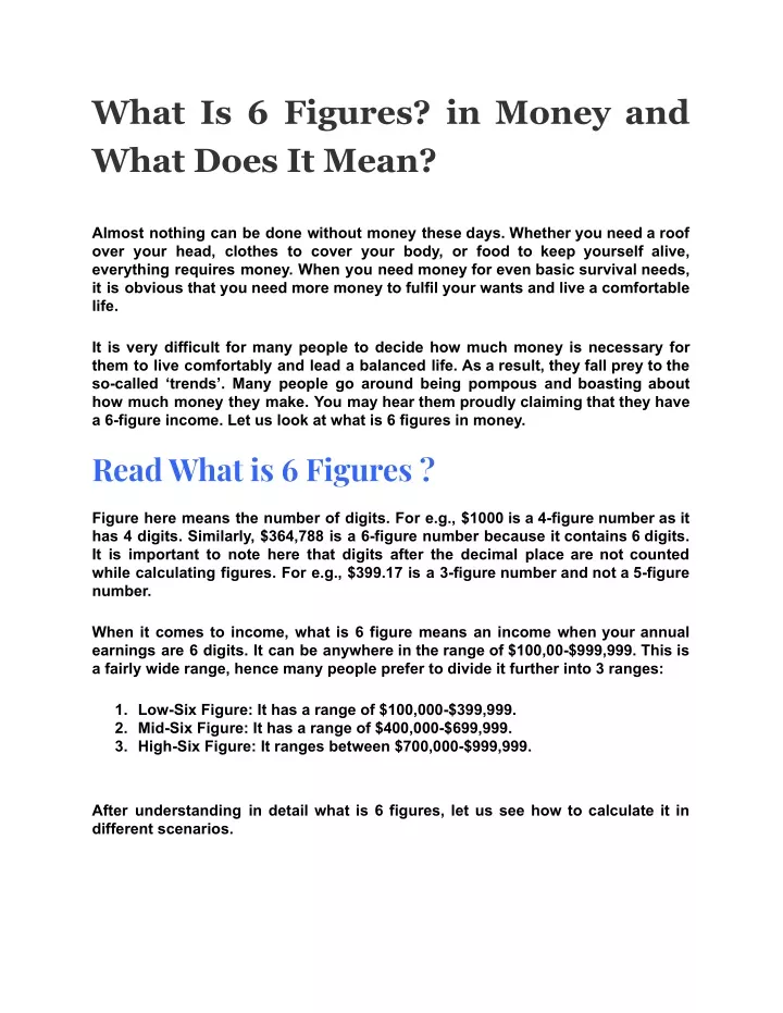 ppt-what-is-6-figures-in-money-and-what-does-it-mean-powerpoint