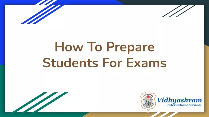 how to prepare for exams powerpoint presentation