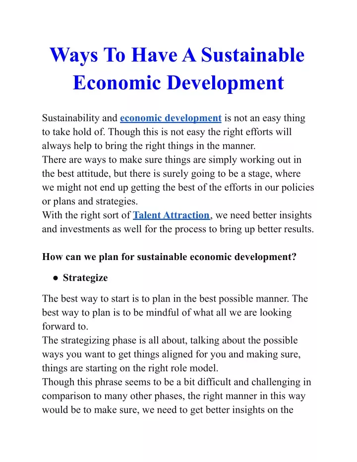 ppt-ways-to-have-a-sustainable-economic-development-powerpoint