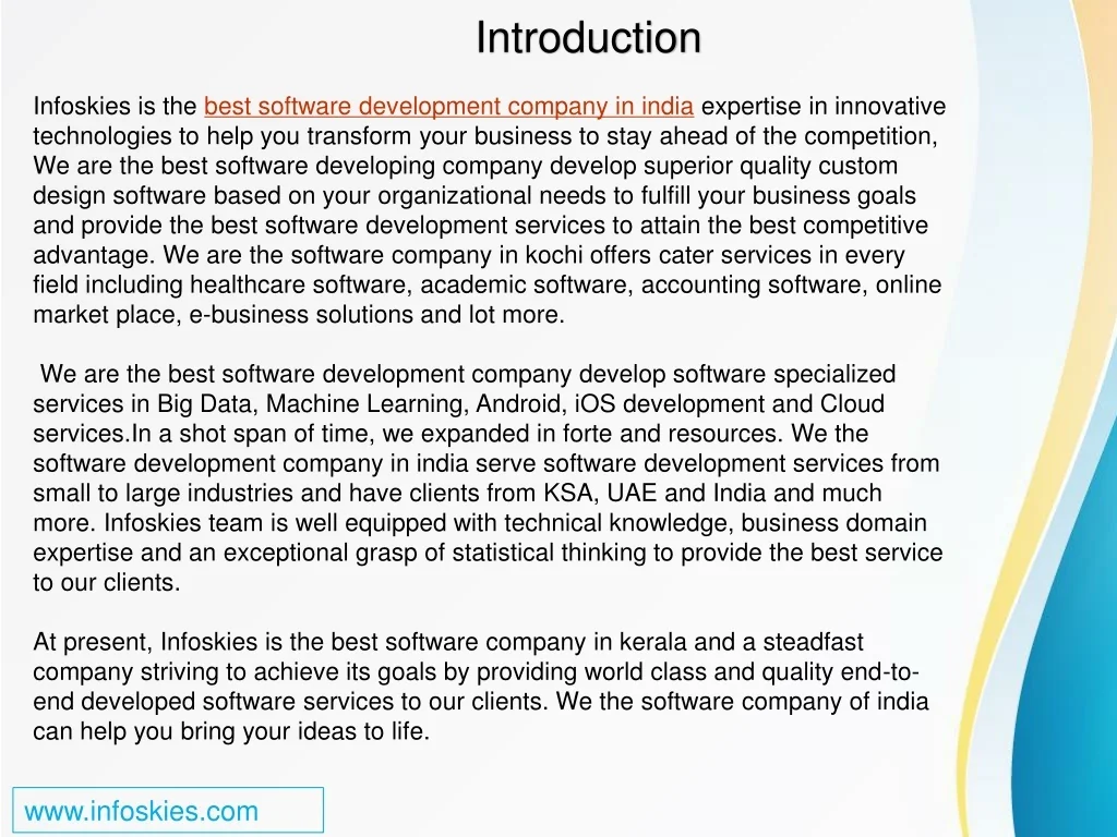 PPT - Best software development company in india PowerPoint ...