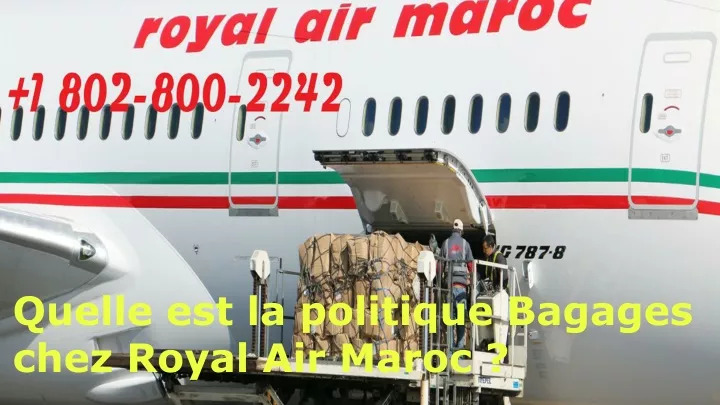 PPT - Quelle est la politique Bagages chez Royal Air Maroc ? PowerPoint ...
