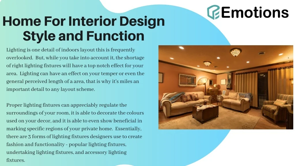 PPT - Lighting In Interior Design PowerPoint Presentation, free ...