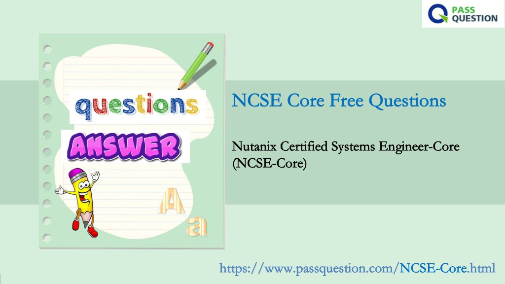 NCSE-Core PDF Testsoftware
