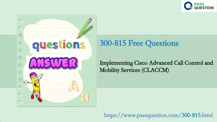 PPT - Download 2021 Free Cisco 300-815 Questions and Answers PowerPoint Sns-Brigh10