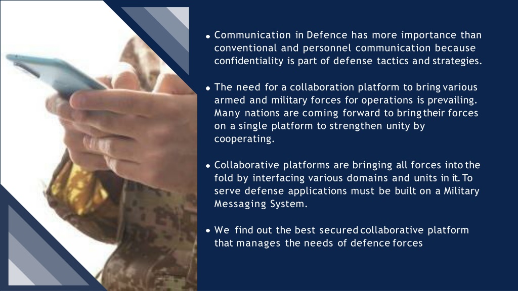 PPT - How A Secured Messaging App Works Effectively For Defence ...