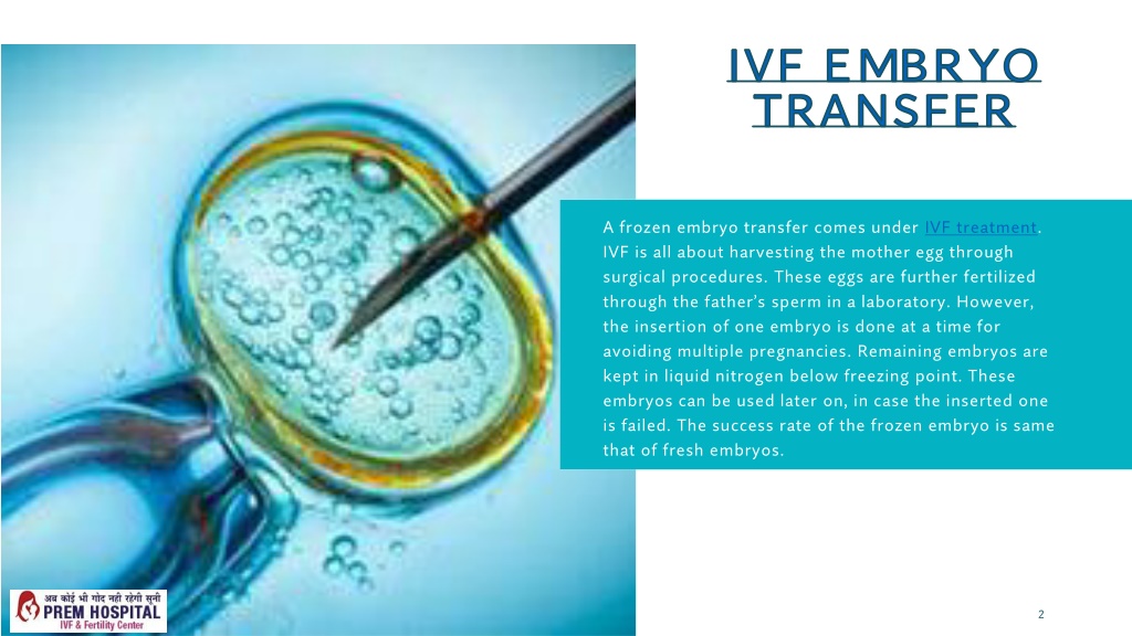 PPT ivf embryo transfer PowerPoint Presentation, free download ID