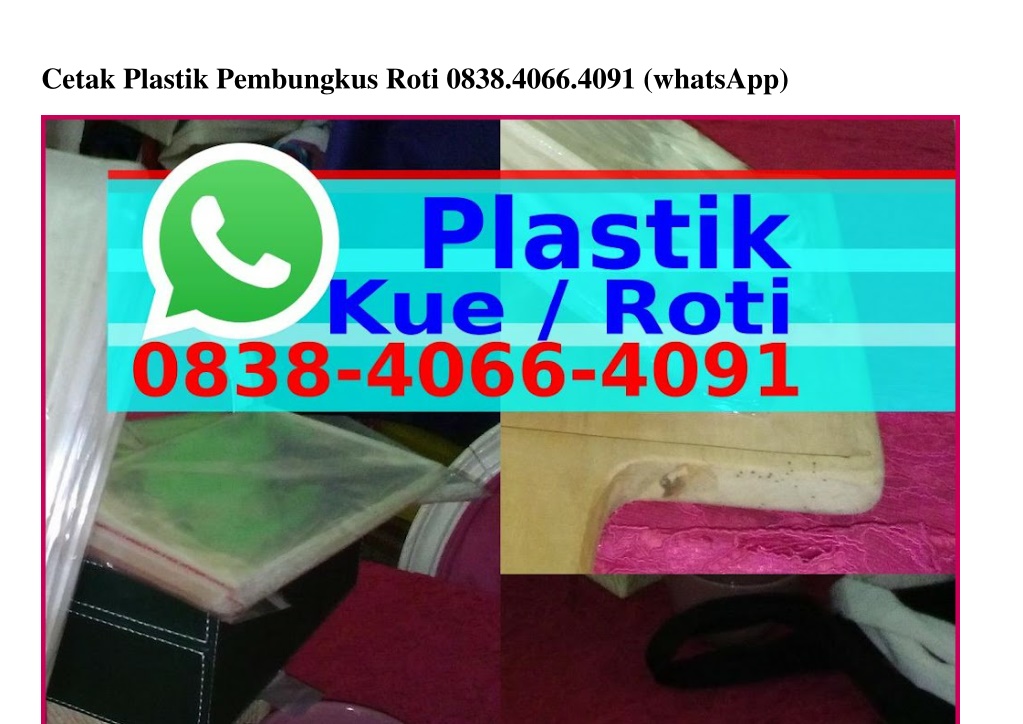 Ppt Cetak Plastik Pembungkus Roti O8З84oϬϬ4o9l Whcetak Plastik Pembungkus Roti 1 8619