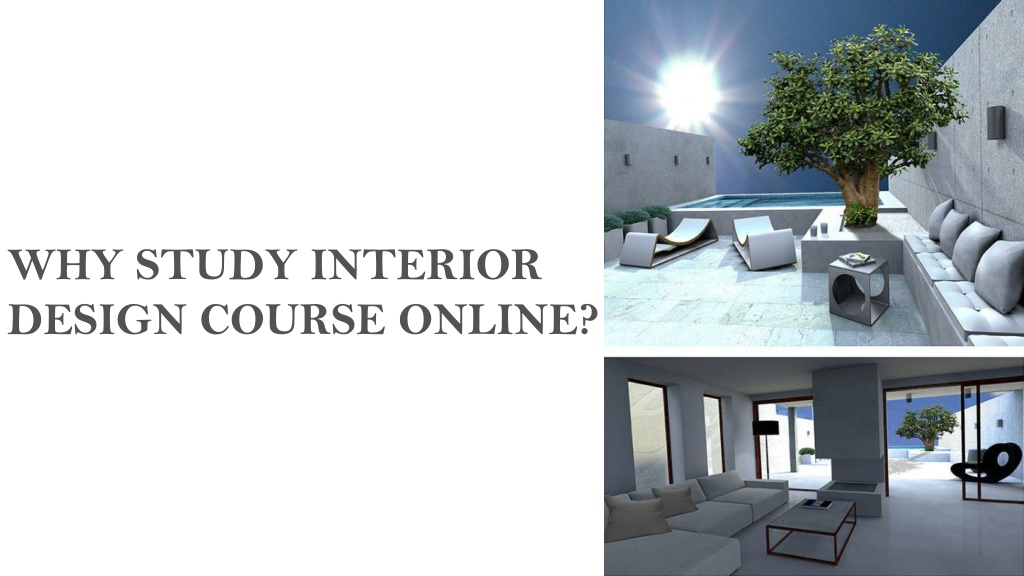 Why Study Interior Design Course Online L 