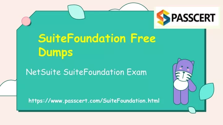 Exam SuiteFoundation Simulations