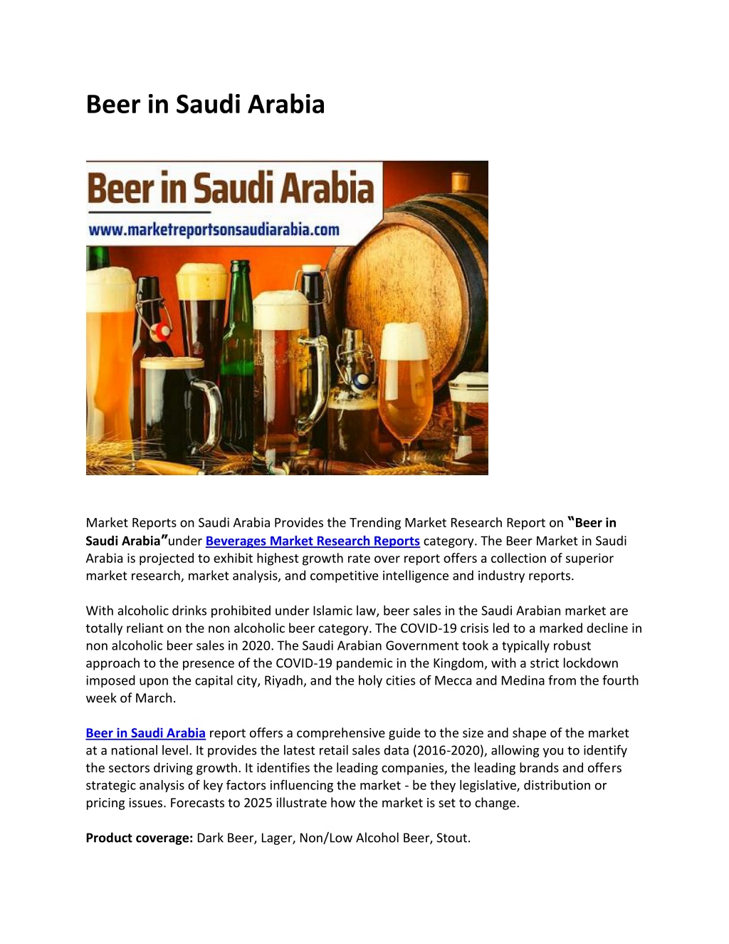 PPT - Beer in Saudi Arabia PowerPoint Presentation, free download - ID ...