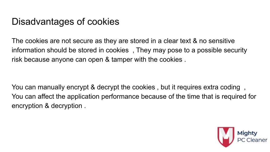 PPT - The Good And The Bad Of Browser Cookies PowerPoint Presentation ...