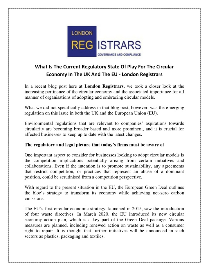 ppt-what-is-the-current-regulatory-state-of-play-for-the-circular