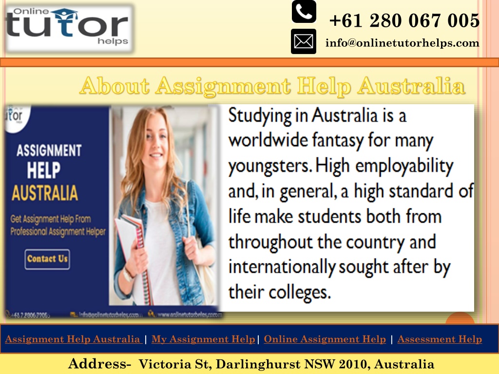 assignment help victoria australia