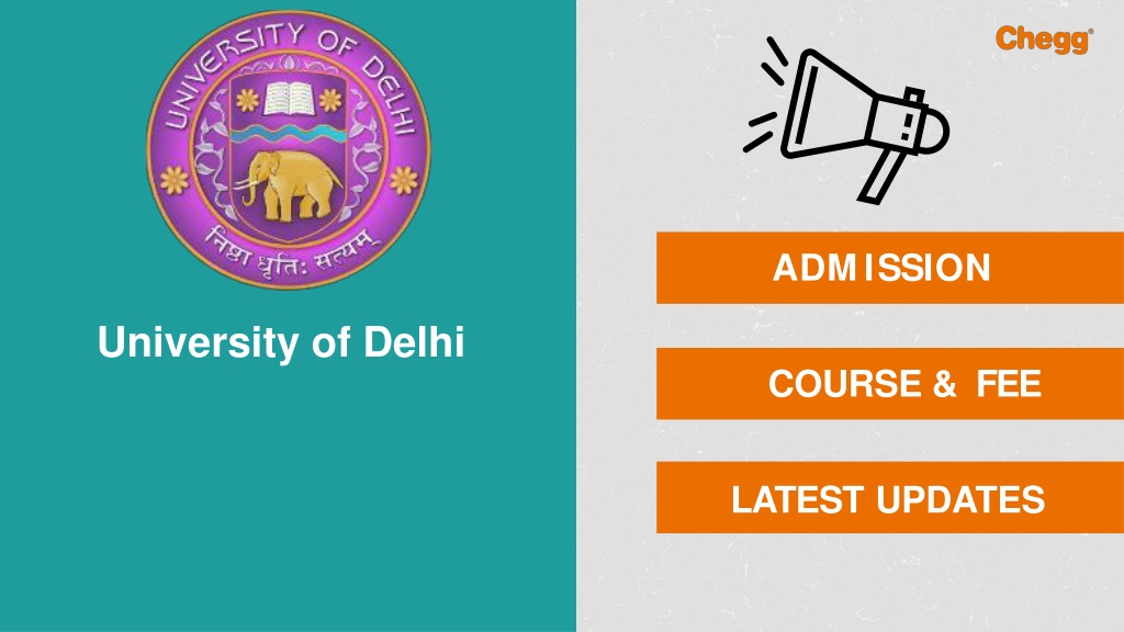 presentation on delhi university