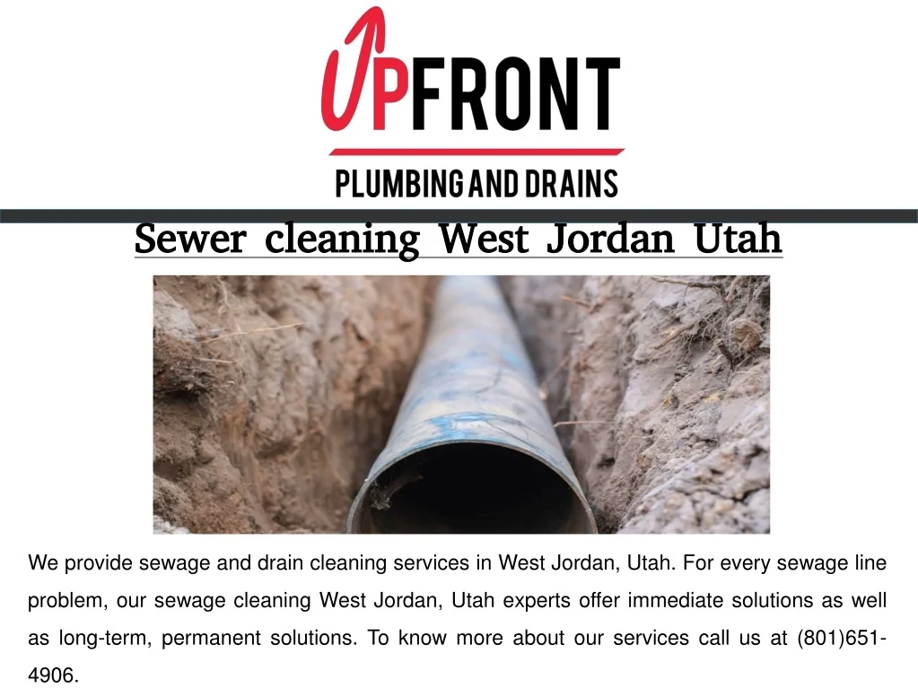 Plumber West Jordan