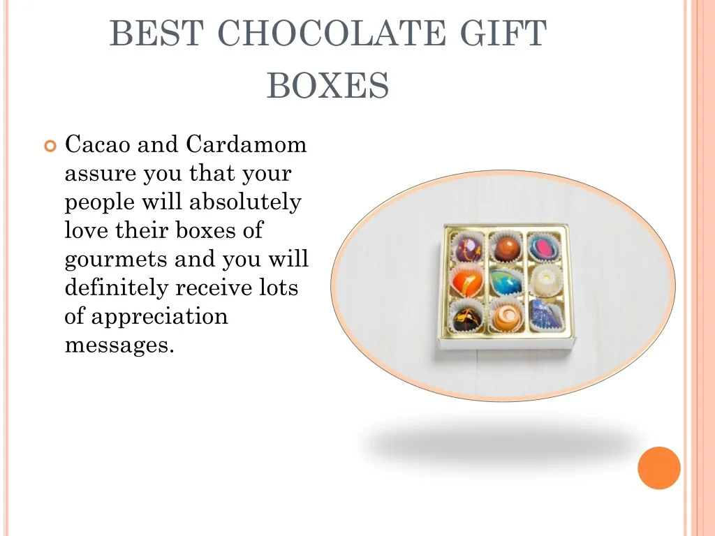 PPT Best Chocolate Gift BoxesBest Chocolate Gift Baskets Delivery PowerPoint Presentation