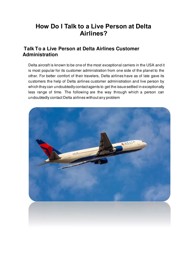 ppt-how-do-i-talk-to-a-live-person-at-delta-airlines-powerpoint