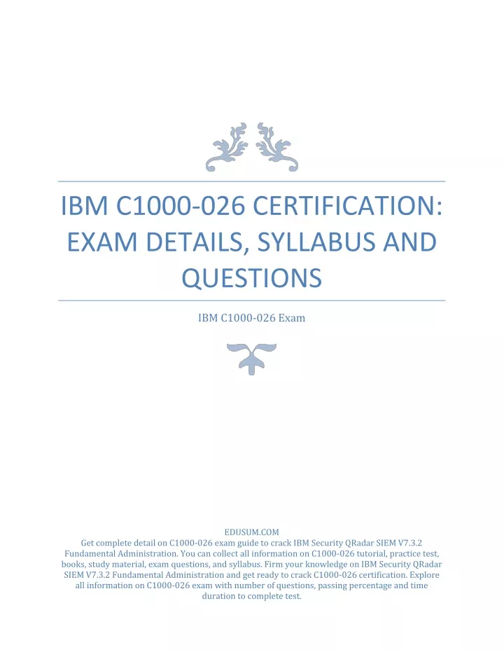 New C1000-147 Exam Preparation