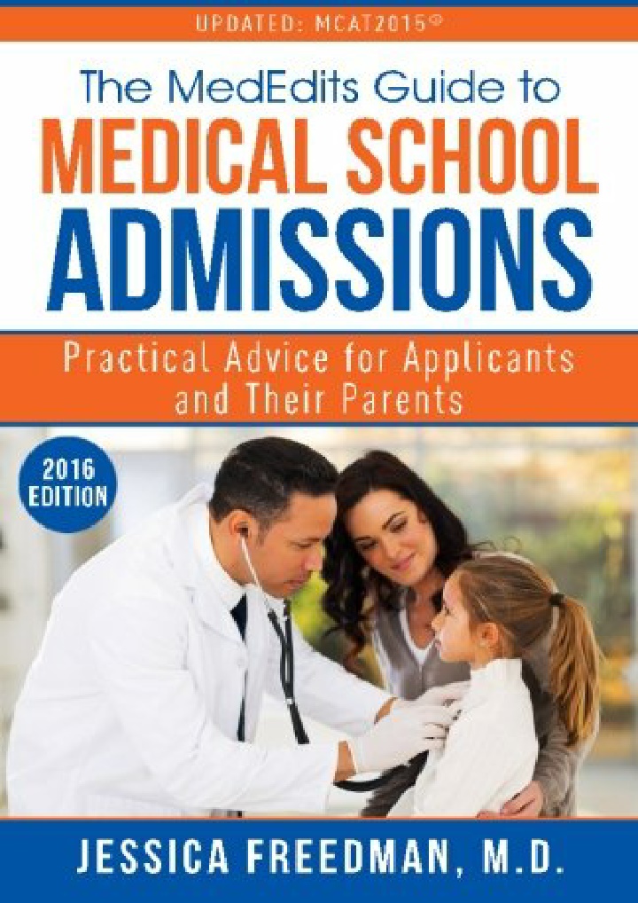 Ppt Read The Mededits Guide To Medical School Admissions Practical Advice For Powerpoint 