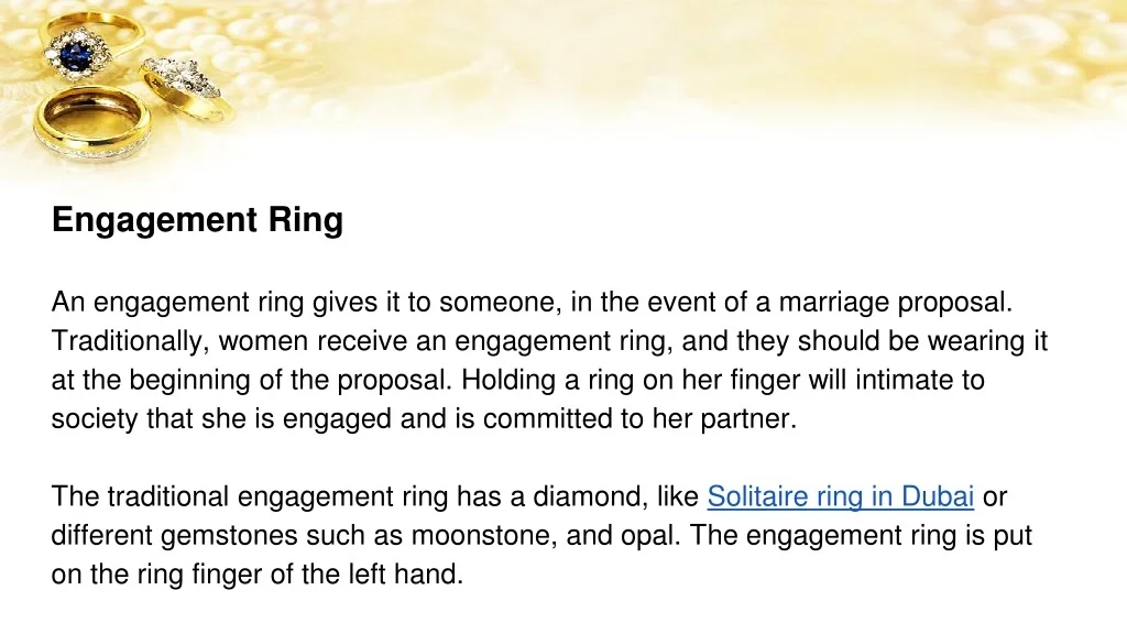 PPT What Is The Difference Between An Engagement Ring And A Wedding