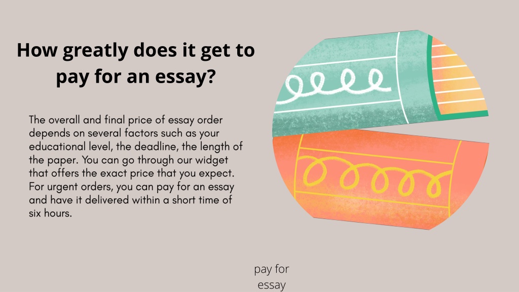 pay for your essay