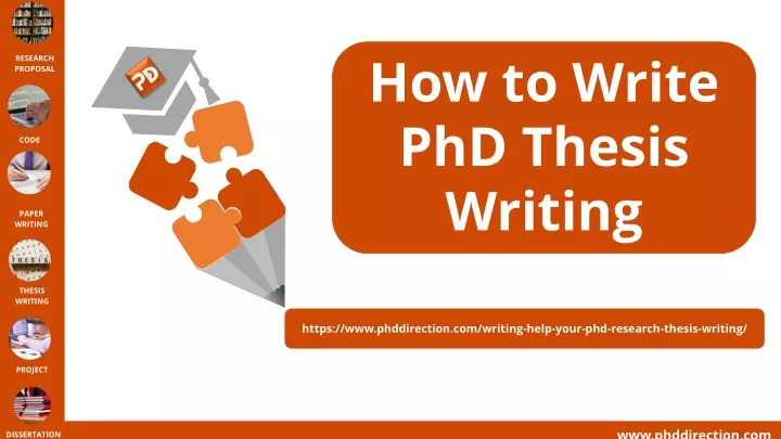 how to write phd thesis ppt