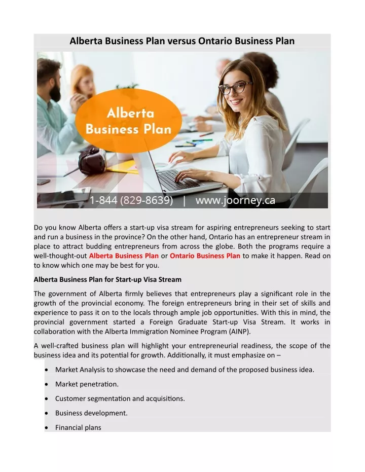 alberta advanced education business plan