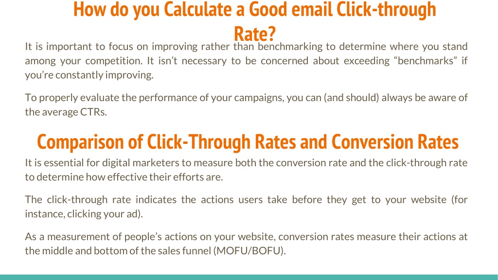 PPT Importance of ClickThrough Rate and How to Calculate CTR