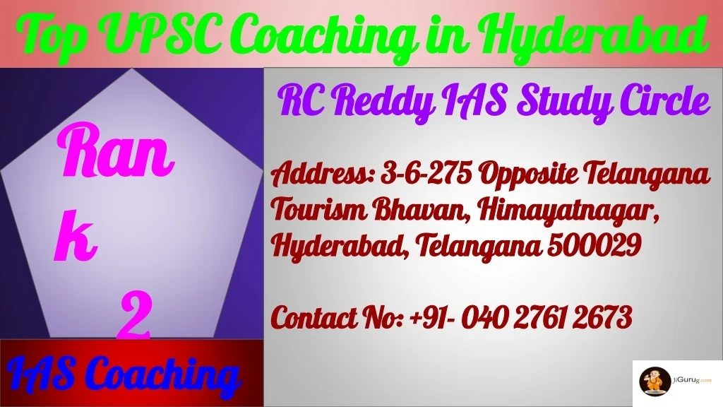 PPT - Top IAS Coaching in Hyderabad PowerPoint Presentation, free ...