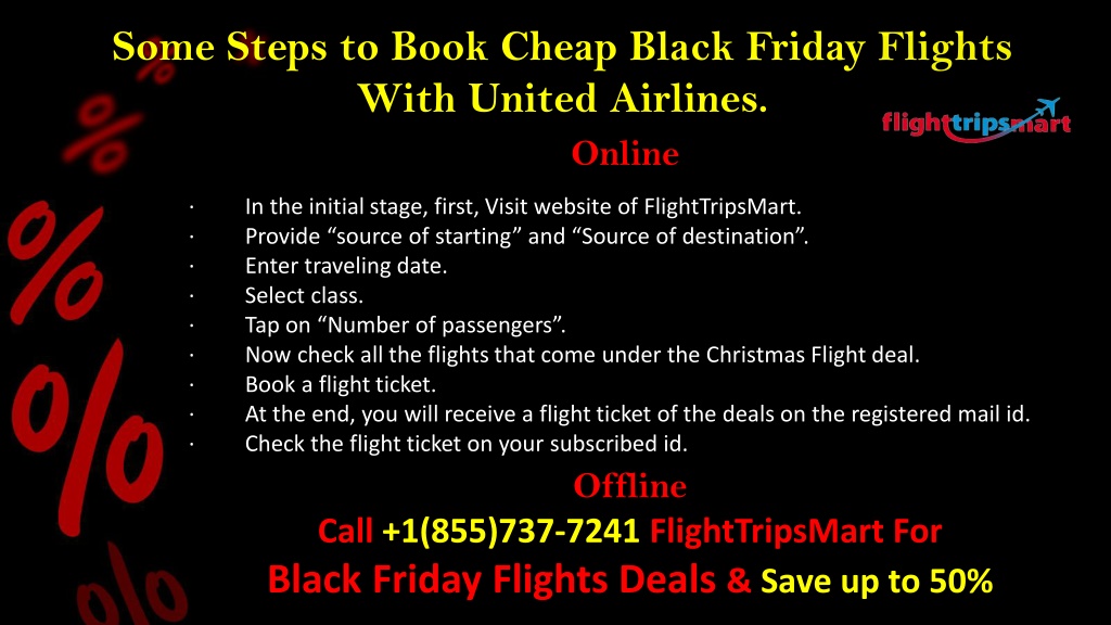 PPT Exclusive Black Friday Flight Deals 2021 FlightTripsMart