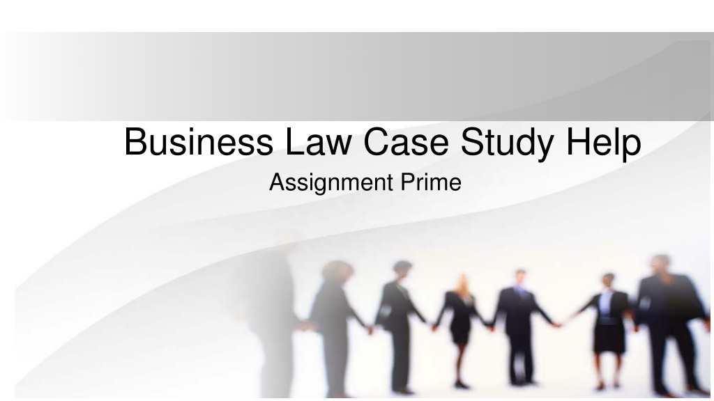 law case study help