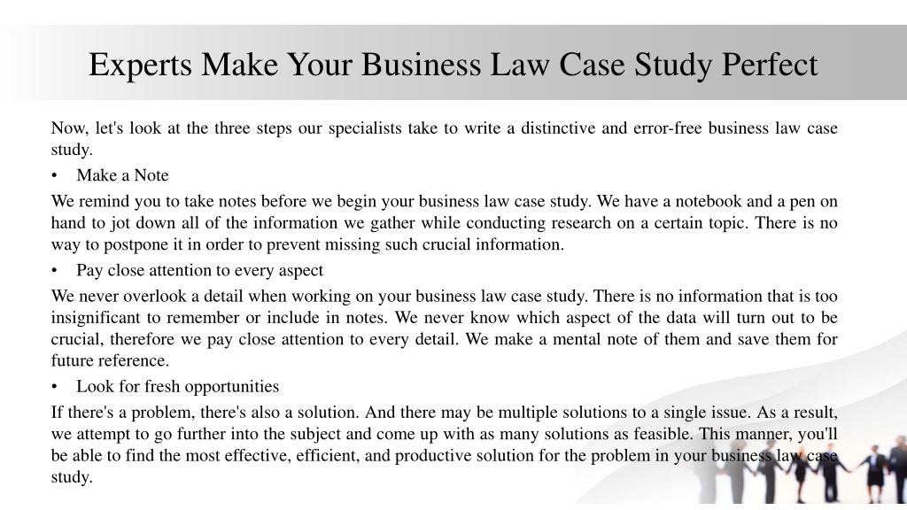 company law case study and answers