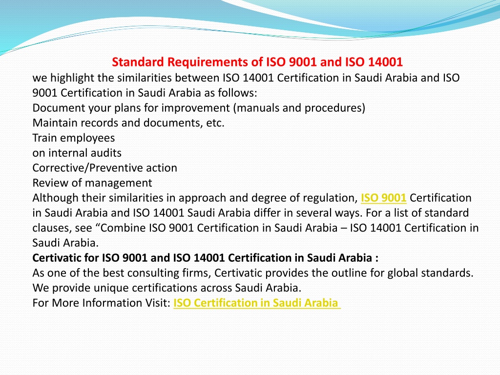 PPT - Difference Between ISO 9001 And 14001 PowerPoint Presentation ...