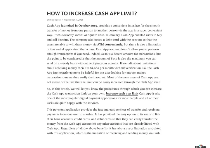 how to increase cash app limit n.