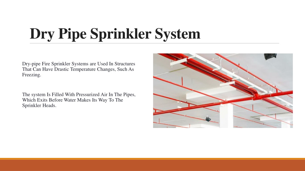 Ppt - Different Types Of Fire Sprinkler Systems Powerpoint Presentation 